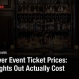 Vancouver Event Ticket Prices: What Nights Out Actually Cost