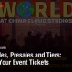 Door Sales, Presales and Tiers: Pricing Your Event Tickets